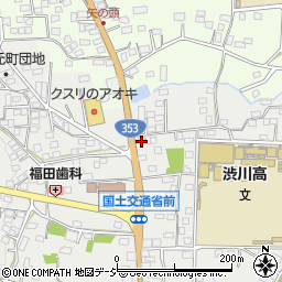 群馬県渋川市渋川元町557周辺の地図