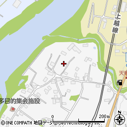 群馬県渋川市北橘町八崎72周辺の地図