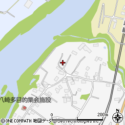 群馬県渋川市北橘町八崎74周辺の地図