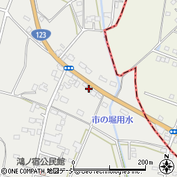 栃木県芳賀郡市貝町赤羽1970-8周辺の地図