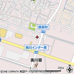 石川県白山市鹿島町ヘ周辺の地図