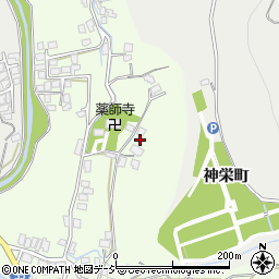 長野県大町市社松崎6536周辺の地図