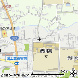 群馬県渋川市渋川元町571周辺の地図