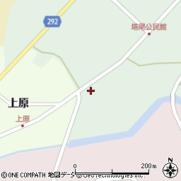 富山県南砺市塔尾90周辺の地図