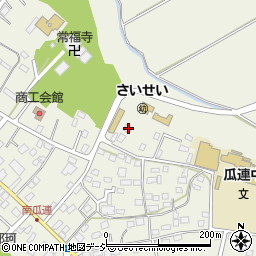 茨城県那珂市瓜連1068-1周辺の地図