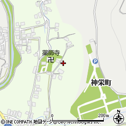 長野県大町市社松崎6356周辺の地図