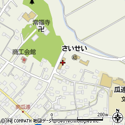茨城県那珂市瓜連1069周辺の地図