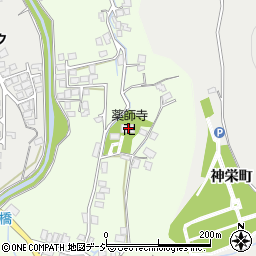 長野県大町市社松崎6362周辺の地図