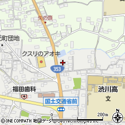 群馬県渋川市渋川元町560周辺の地図