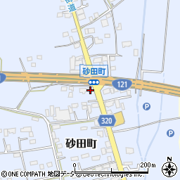 栃木県宇都宮市砂田町444周辺の地図