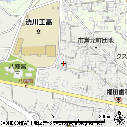 群馬県渋川市渋川元町47周辺の地図