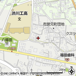 群馬県渋川市渋川元町56周辺の地図