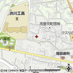 群馬県渋川市渋川元町57-2周辺の地図