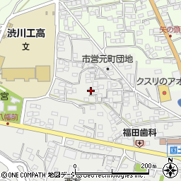 群馬県渋川市渋川元町57周辺の地図