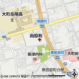 セブンイレブン大町南原店周辺の地図