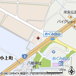 石川県白山市米永町2114周辺の地図