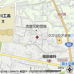 群馬県渋川市渋川元町78-11周辺の地図