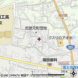 群馬県渋川市渋川元町78-1周辺の地図