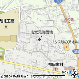 群馬県渋川市渋川元町78-4周辺の地図