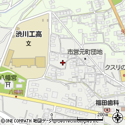 群馬県渋川市渋川元町59周辺の地図