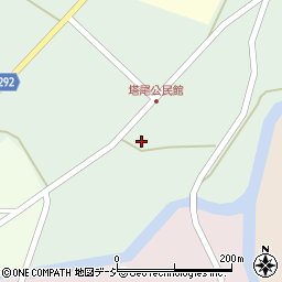 富山県南砺市塔尾127周辺の地図