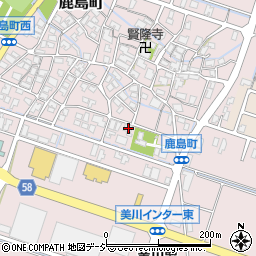 石川県白山市鹿島町い165-1周辺の地図