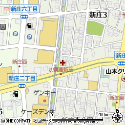 ワークマン金沢野々市店周辺の地図