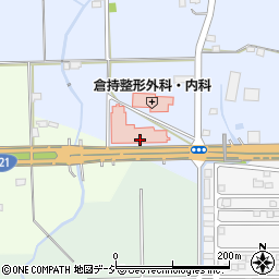 倉持病院（英心会）周辺の地図