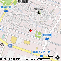 石川県白山市鹿島町い163周辺の地図