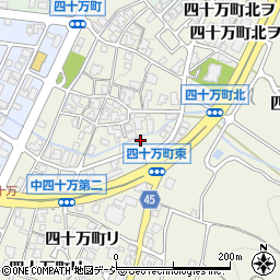 石川県金沢市四十万町北カ11周辺の地図