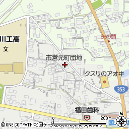 群馬県渋川市渋川100周辺の地図
