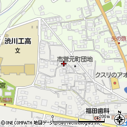 群馬県渋川市渋川元町68周辺の地図