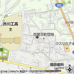 群馬県渋川市渋川元町68周辺の地図