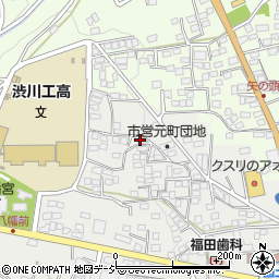 天理教　渋川町分教会周辺の地図