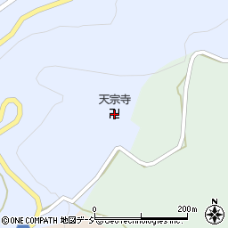 天宗寺周辺の地図