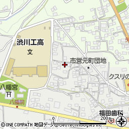 群馬県渋川市渋川元町67周辺の地図