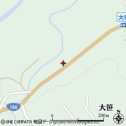 群馬県吾妻郡嬬恋村大笹308周辺の地図