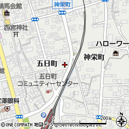 長野県大町市大町五日町2643周辺の地図