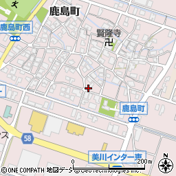 石川県白山市鹿島町い161-1周辺の地図