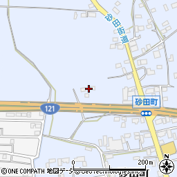 栃木県宇都宮市砂田町299周辺の地図