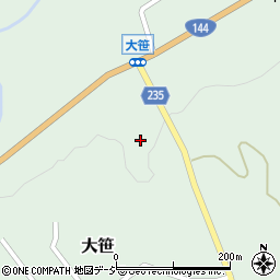群馬県吾妻郡嬬恋村大笹365周辺の地図