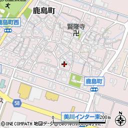 石川県白山市鹿島町い158周辺の地図