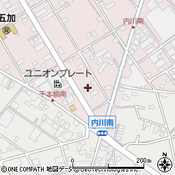 長野県千曲市内川582周辺の地図