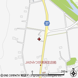 栃木県鹿沼市深程543周辺の地図