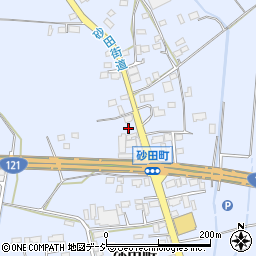 栃木県宇都宮市砂田町437周辺の地図