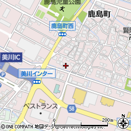 石川県白山市鹿島町い308周辺の地図