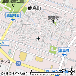 石川県白山市鹿島町い183周辺の地図