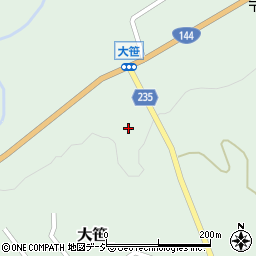 群馬県吾妻郡嬬恋村大笹278周辺の地図