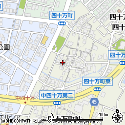 石川県金沢市四十万町北カ35周辺の地図