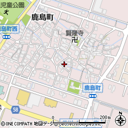 石川県白山市鹿島町い155周辺の地図